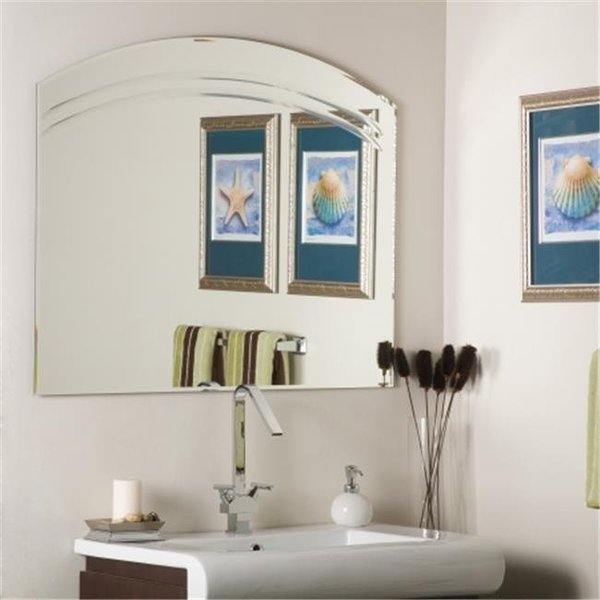 Decor Wonderland Decor Wonderland SSM1065 Angel Large Frameless Wall Mirror SSM1065